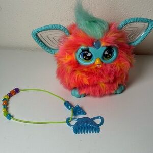 Vibrant Multicolor Plush Toy with Accessories
